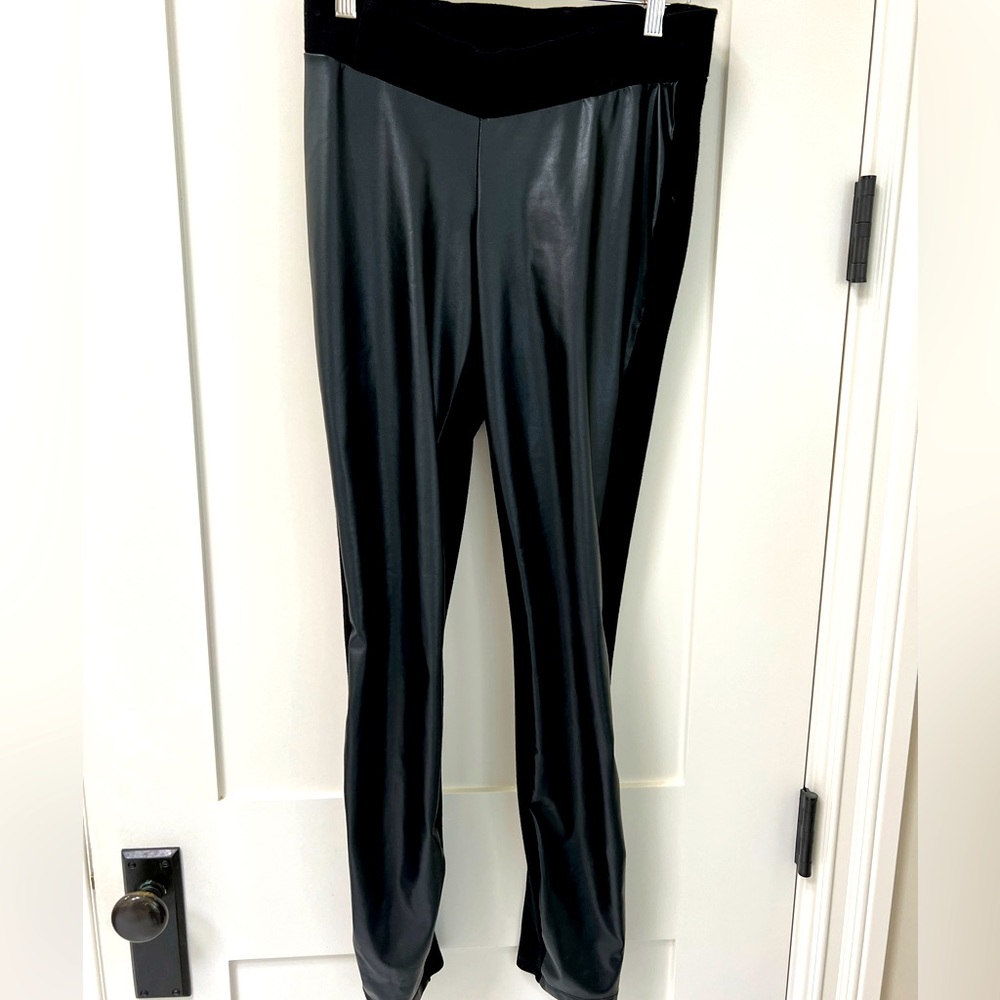 Seraphine faux leather leggings